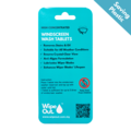WipeOut High Concentrated Windscreen Wash Tablet / Wiper Fluid (4 Tablets Pack)
